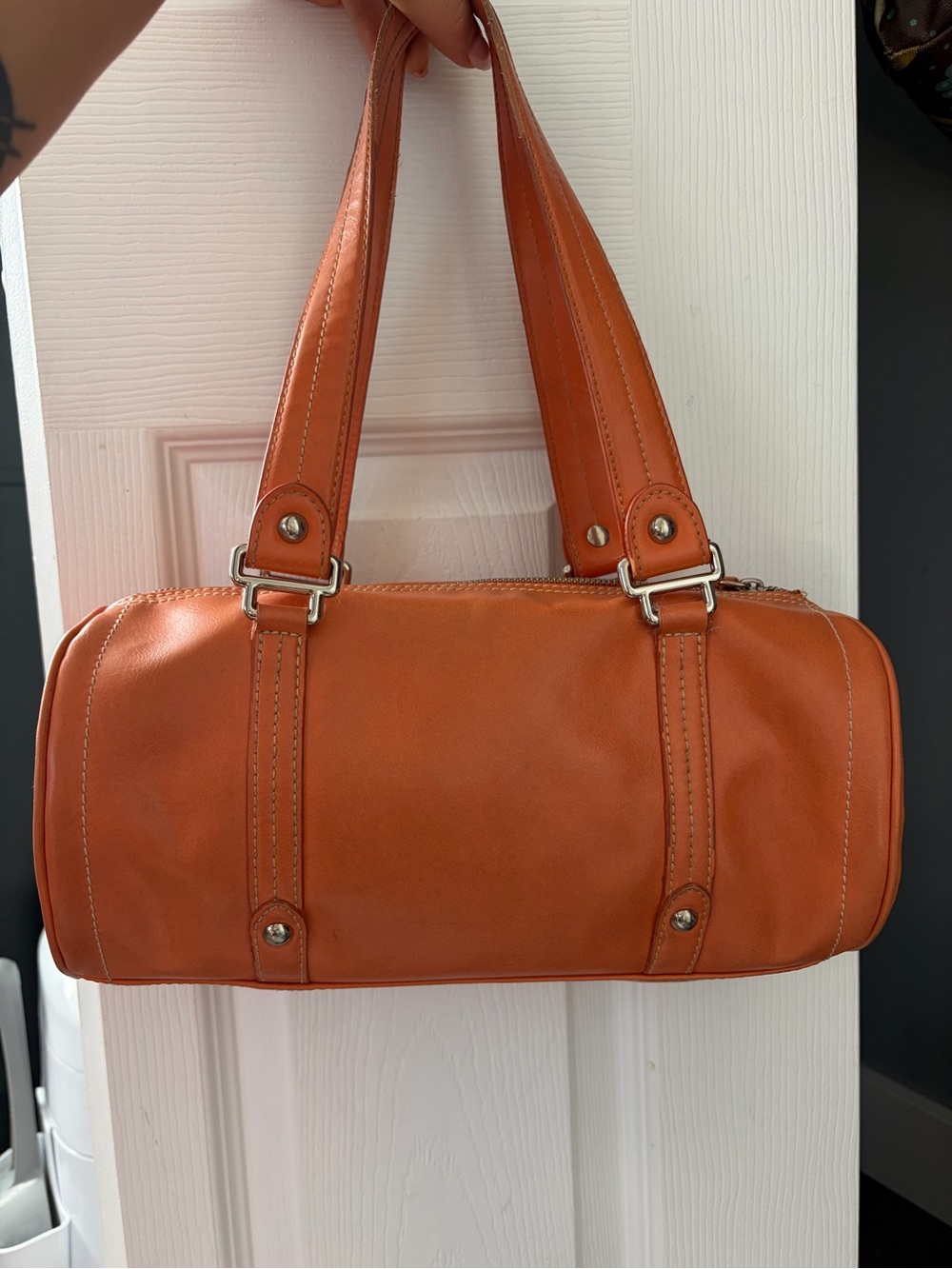 Vintage Nine West barrel bag